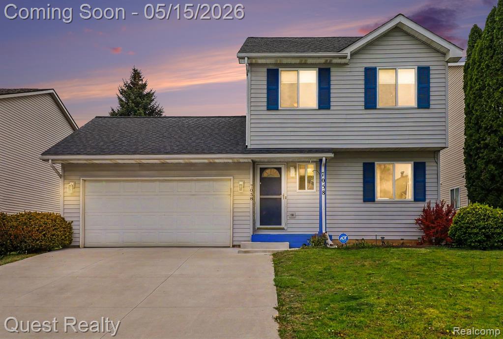 7058 Rolling Hills Drive, Waterford, MI 48327 — front exterior