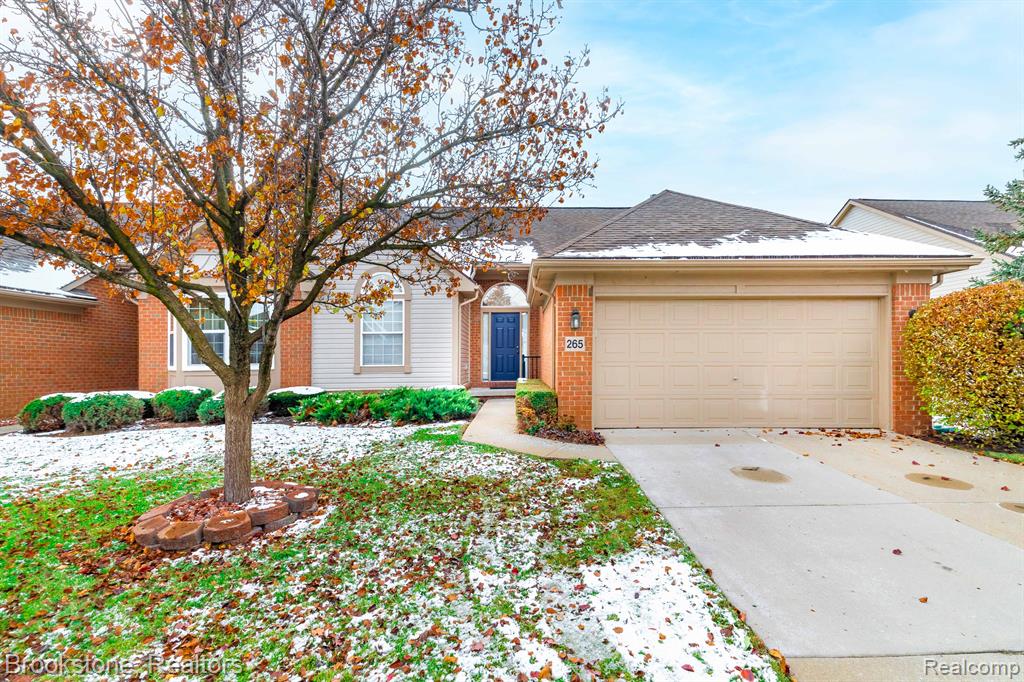 265 SHORE BROOK Lane, Walled Lake, MI 48390 — front exterior