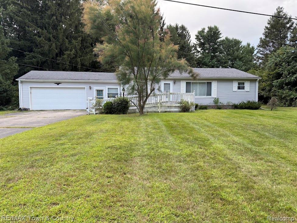 11493 N Bray Road, Clio, MI 48420 — front exterior