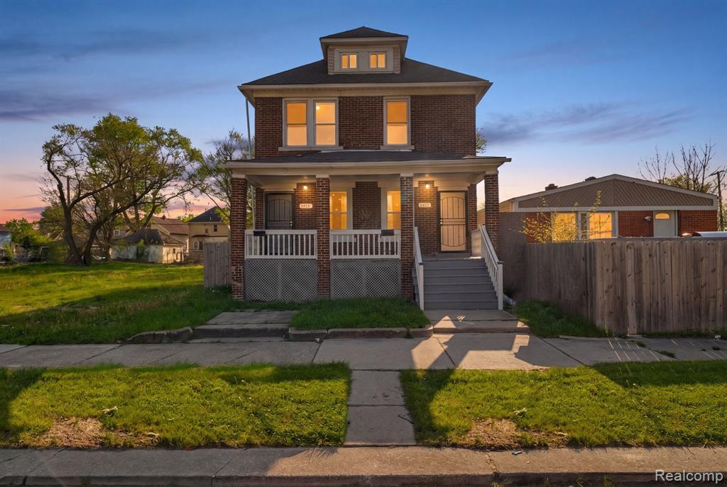 6423 Hazlett Street, Detroit, MI 48210 — front exterior