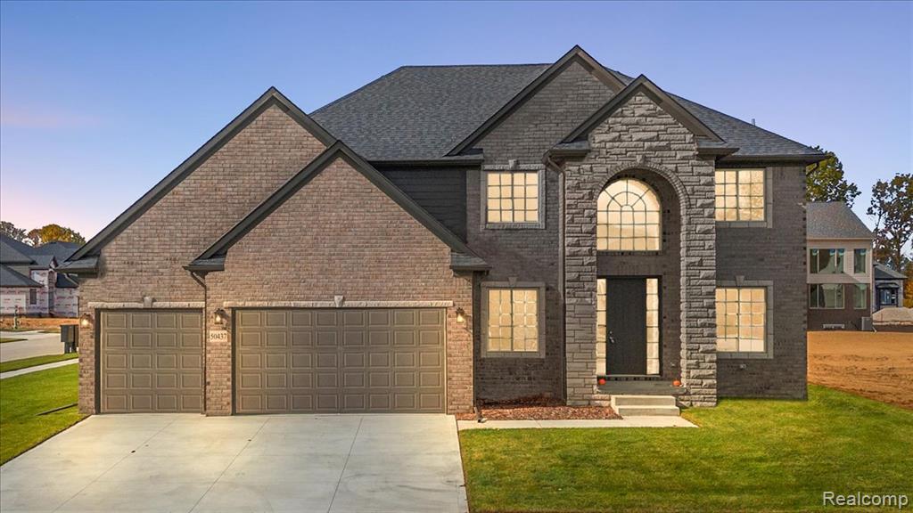 50437 MISTWOOD Drive, Macomb, MI 48042 — front exterior