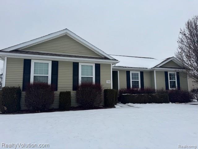 7781 Wilshire Drive, Almont, MI 48003 — front exterior