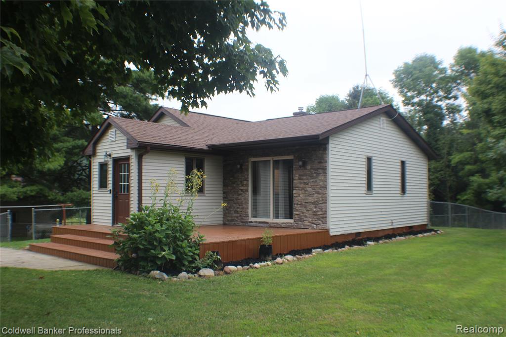 3775 Shay Lake Road, Kingston, MI 48741 — front exterior