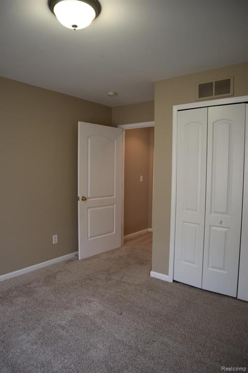 Unfinished below grade area with stairs