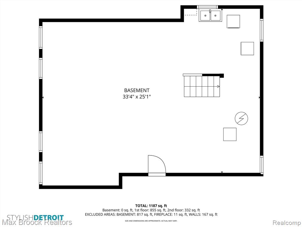 View of floor plan / room layout