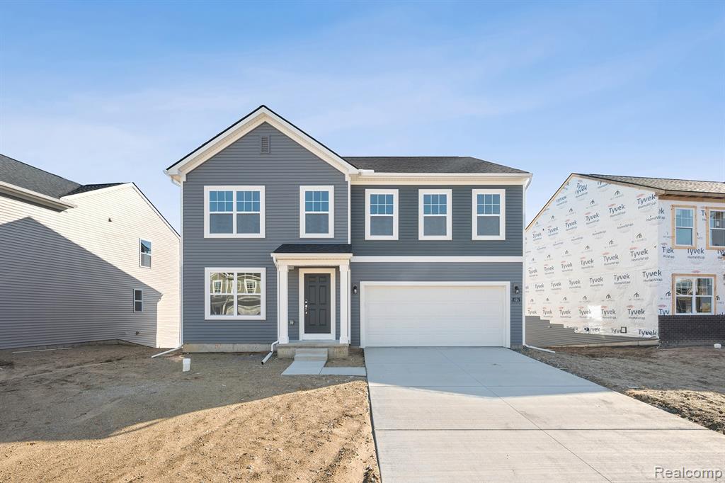 414 Hidden River W, Holly, MI 48442 — front exterior
