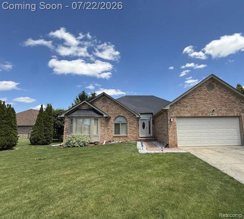 48842 Penrose Lane, Macomb, MI 48044 — front exterior