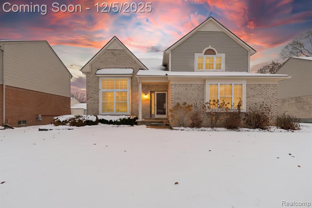 41512 Pheasant Creek Drive, Canton, MI 48188 — front exterior