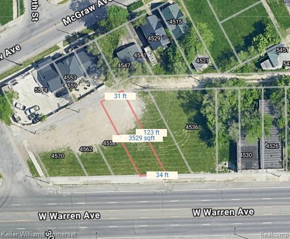 4550 W WARREN Avenue, Detroit, MI 48210 — Photo 2