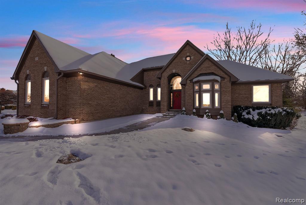 46575 Red Oak Drive, Northville, MI 48168 — front exterior