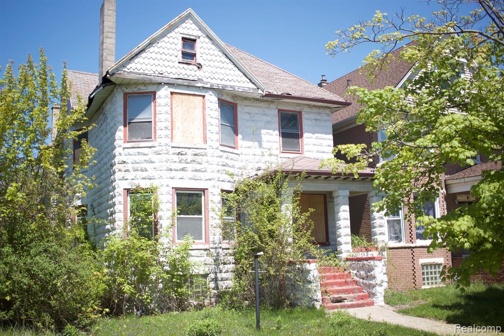 539 KENILWORTH Street, Detroit, MI 48202 — front exterior