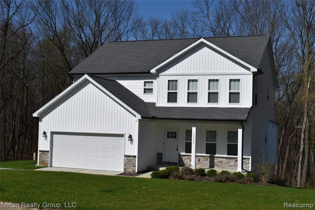 16255 Catalpa Ridge Drive, Holly, MI 48442 — front exterior