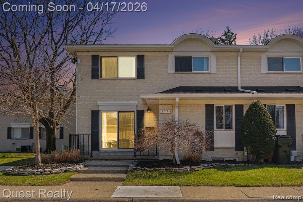 8722 George F Bunker Boulevard, 4, Sterling Heights, MI 48313 — front exterior