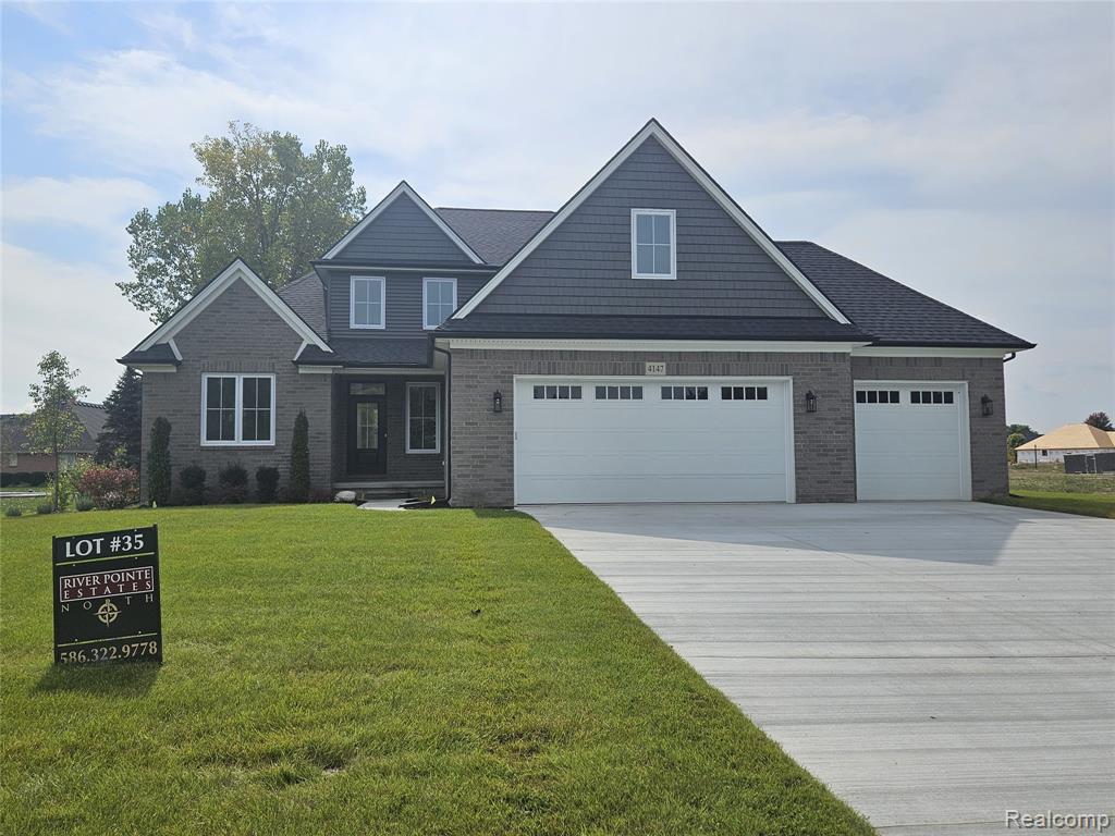 4147 River Pointe Drive, St. Clair, MI 48079 — front exterior