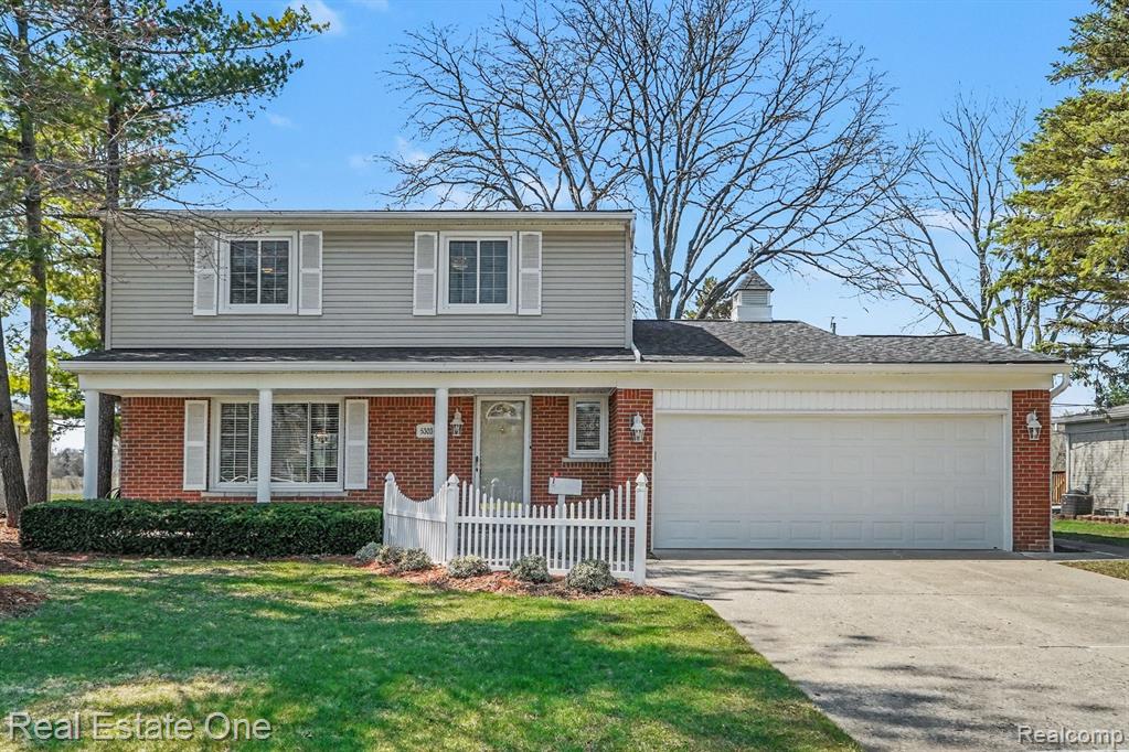5303 Church Hill Drive, Troy, MI 48085 — front exterior