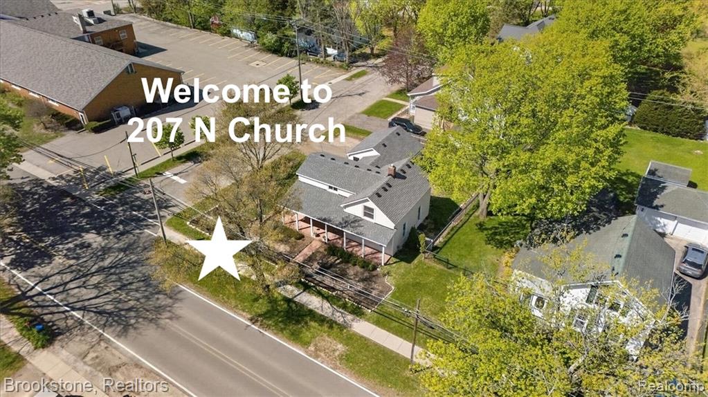 207 N Church, Ortonville, MI 48462 — front exterior