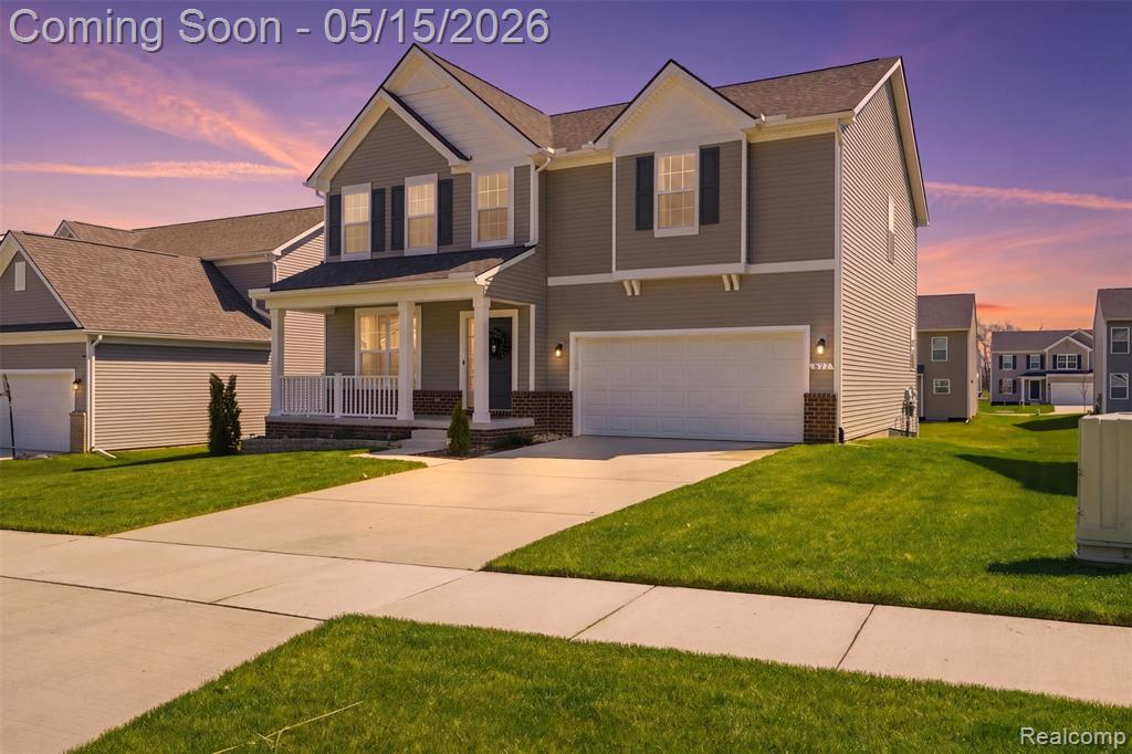 241 Quartz Way, White Lake, MI — front exterior