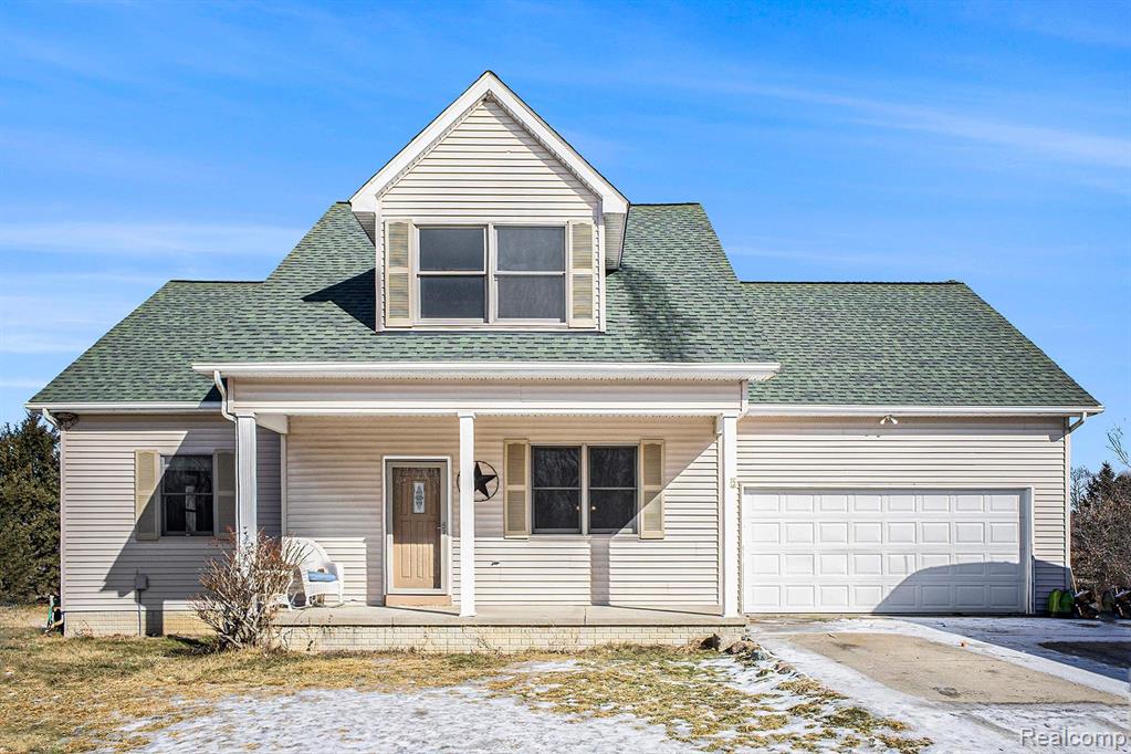 3803 BULL RUN Road, Gregory, MI 48137 — front exterior
