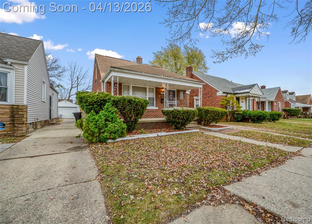 19730 Goulburn Street, Detroit, MI 48205 — front exterior