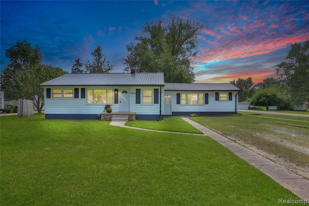 6936 Ryburn Street, Shelby Twp, MI 48317 — front exterior
