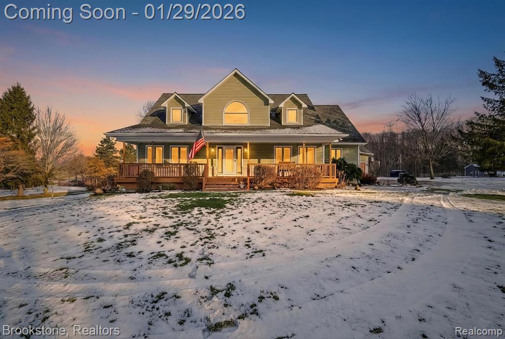 5163 Country Squire Road, Dryden, MI 48428 — front exterior