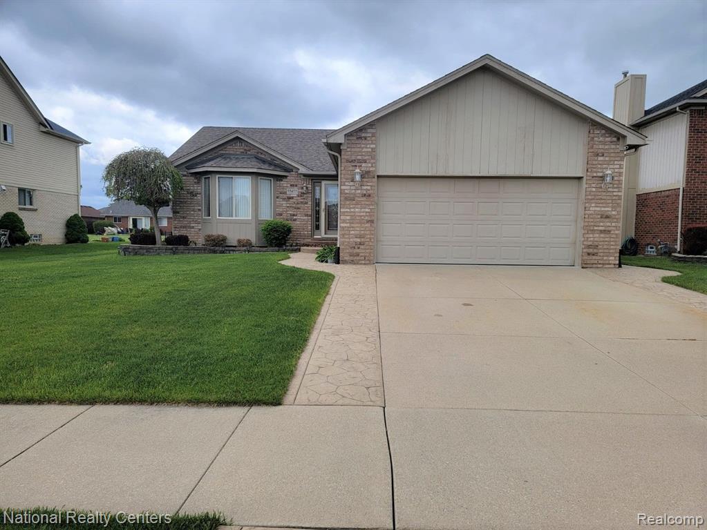55477 RASPBERRY Drive, Macomb, MI 48042 — front exterior
