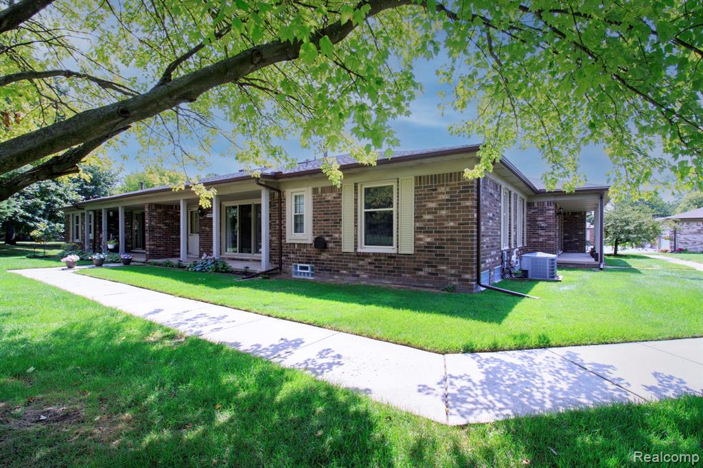 49585 Bishop Court, Shelby Twp, MI 48315 — front exterior