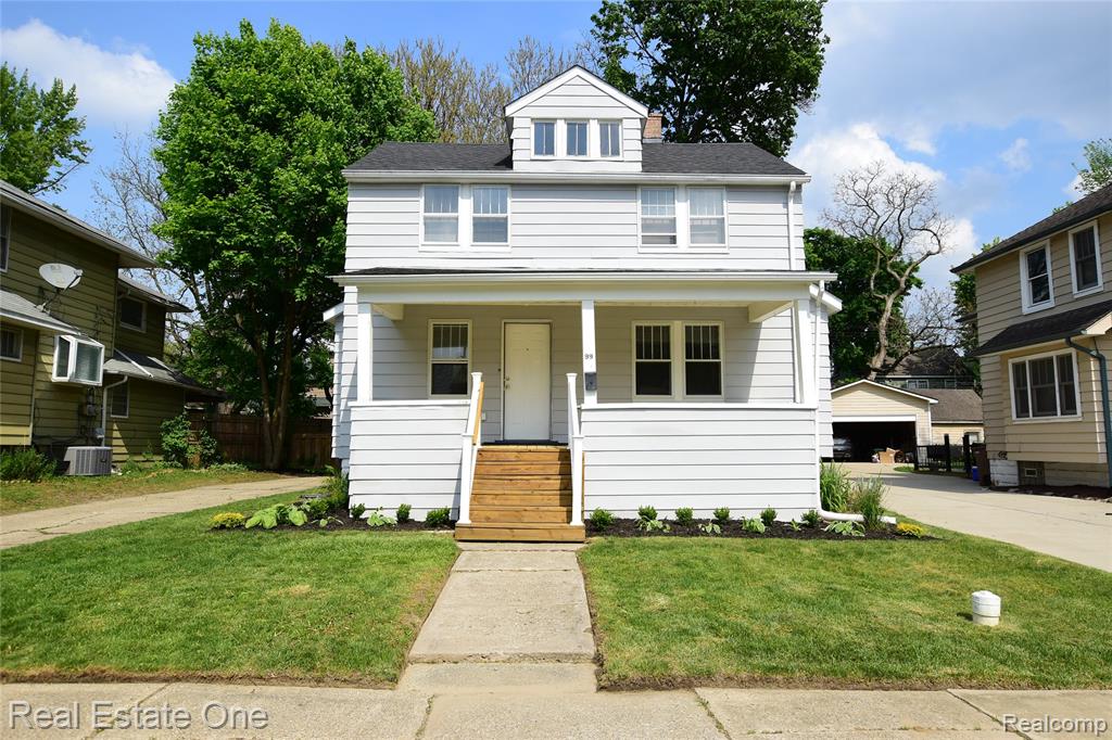 99 Chippewa Road, Pontiac, MI 48341 — front exterior