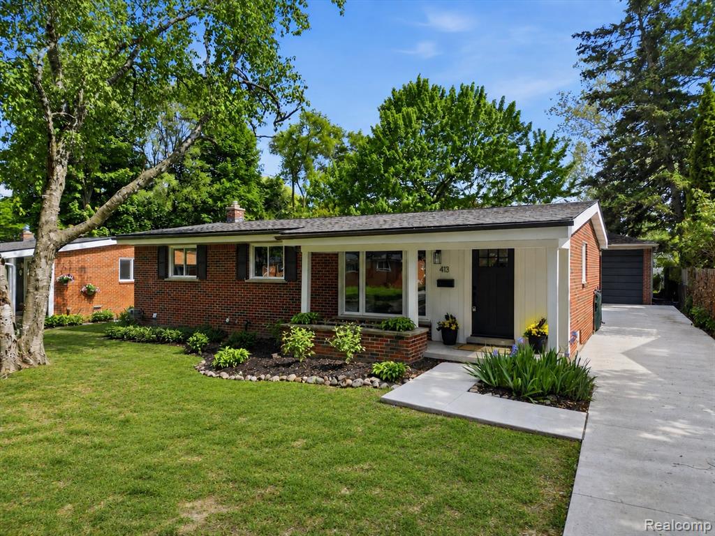413 Poplar Avenue, Royal Oak, MI 48073 — front exterior