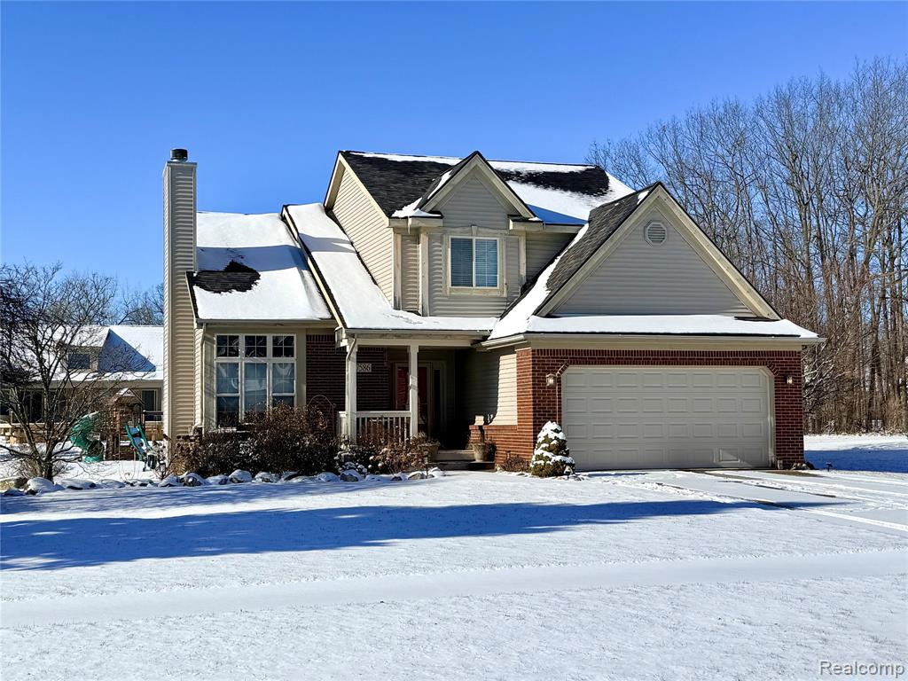 7586 Paradise Drive, Grand Blanc, MI 48439 — front exterior