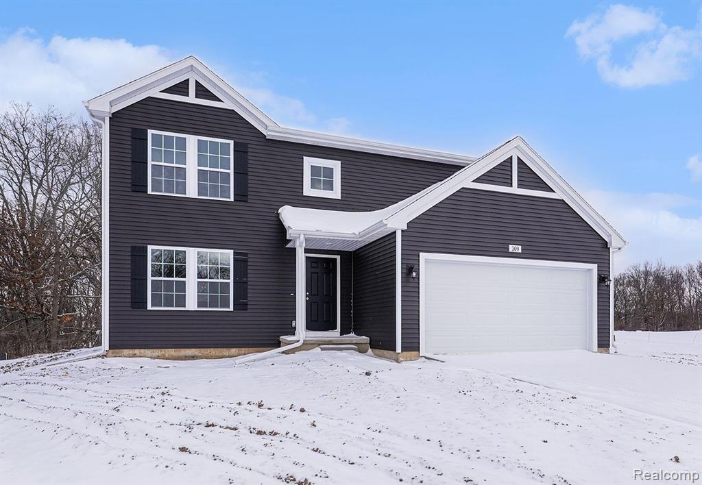 309 Samantha Way, Davisburg, MI 48350 — front exterior