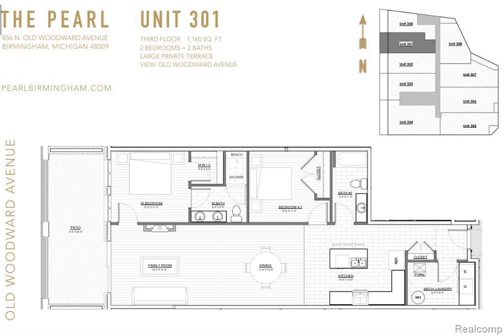 856 N OLD WOODWARD AVE Unit 301 Avenue, Birmingham, MI 48009 — Photo 13