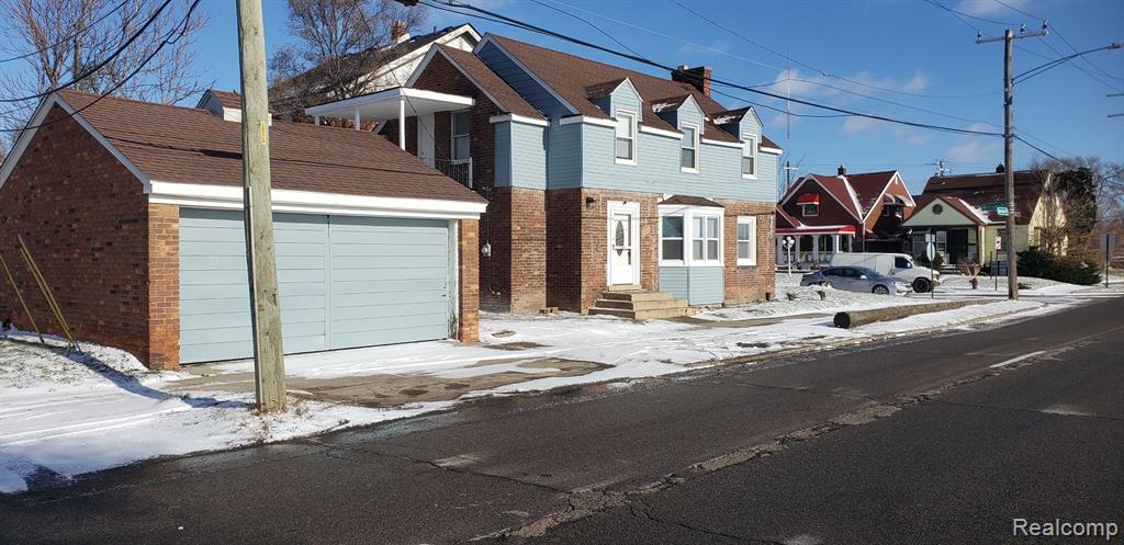 8710 W DAVISON, Detroit, MI 48238 — front exterior