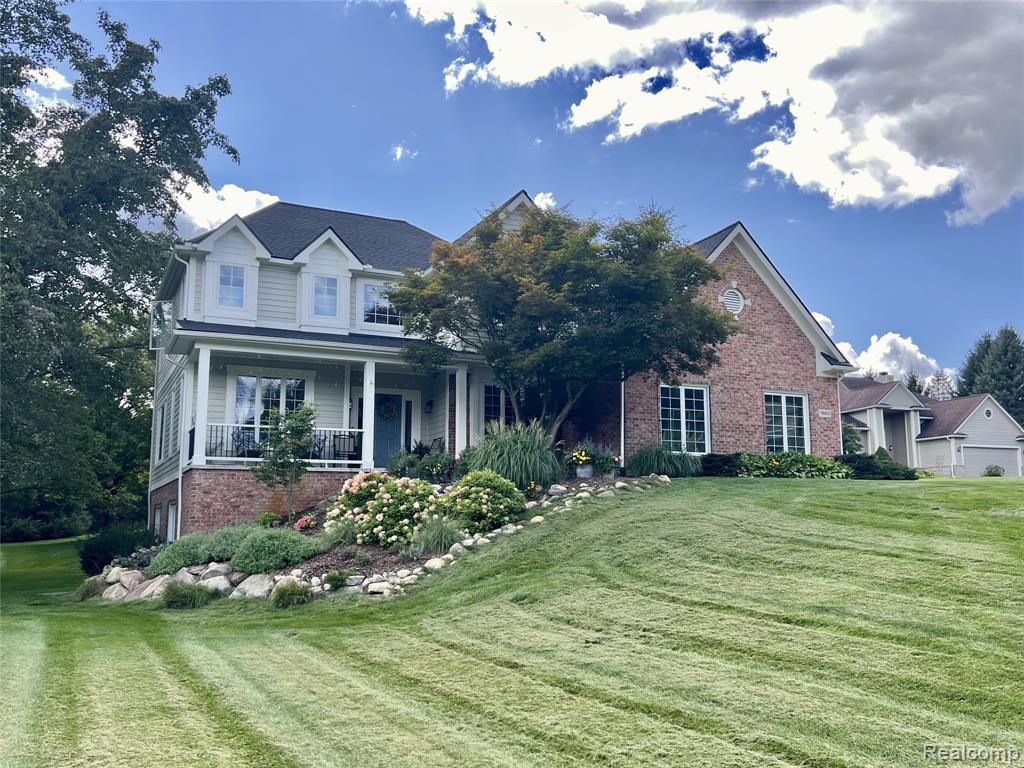 7603 Kingfisher Court, Dexter, MI 48130 — front exterior
