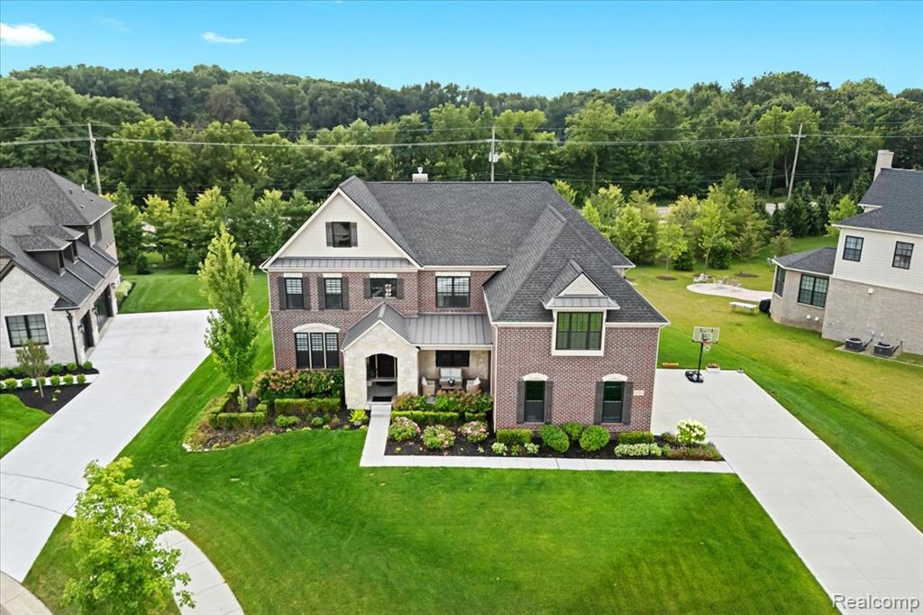 47695 Wales Court, Novi, MI 48167 — front exterior