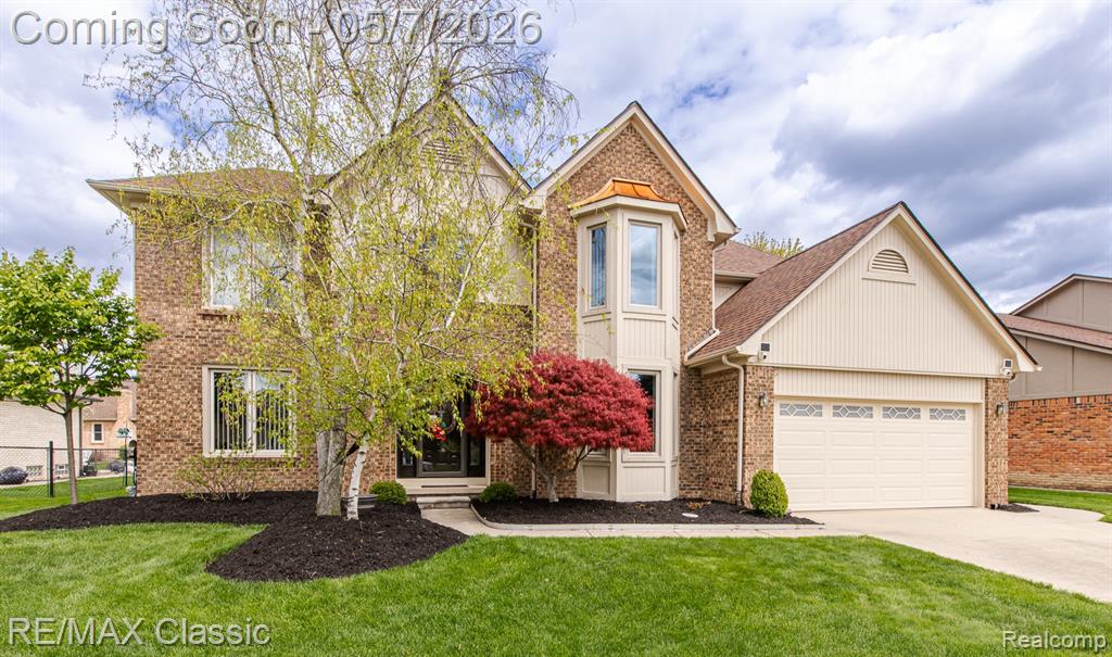 16497 Evelyn Drive, Macomb, MI 48042 — front exterior