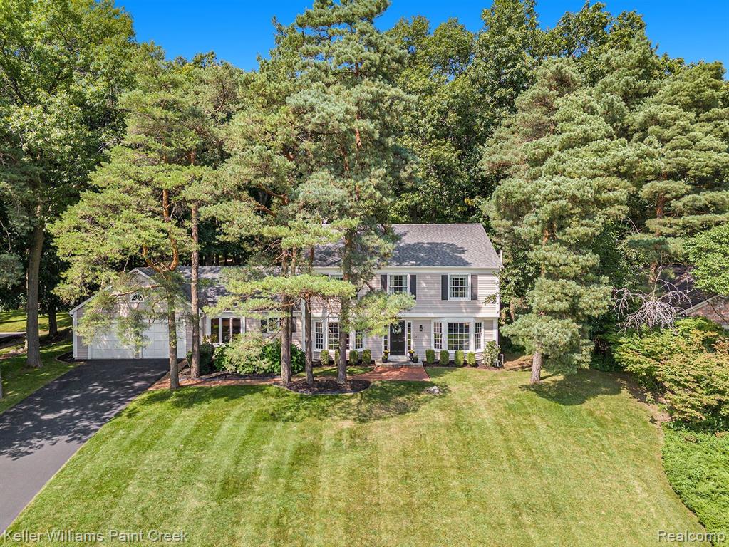 6448 DEER RIDGE Drive, Clarkston, MI 48348 — front exterior