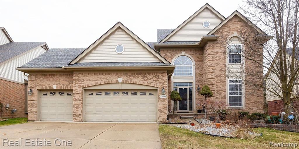 17041 ALGONQUIN Drive, Northville, MI 48168 — front exterior