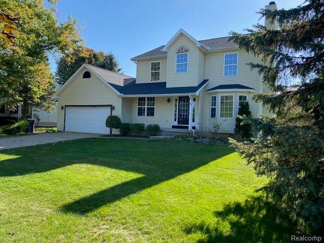 5564 Water Willow Drive, Howell, MI 48843 — front exterior