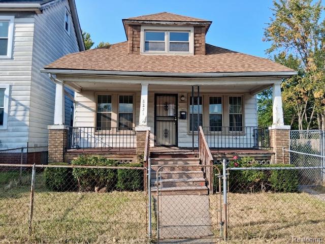 8221 Marion Street, Detroit, MI 48213 — front exterior