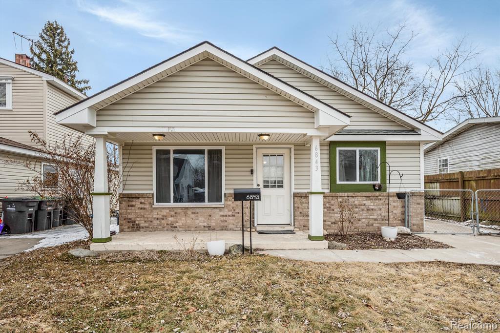 6843 MARVIN Street, Taylor, MI 48180 — front exterior