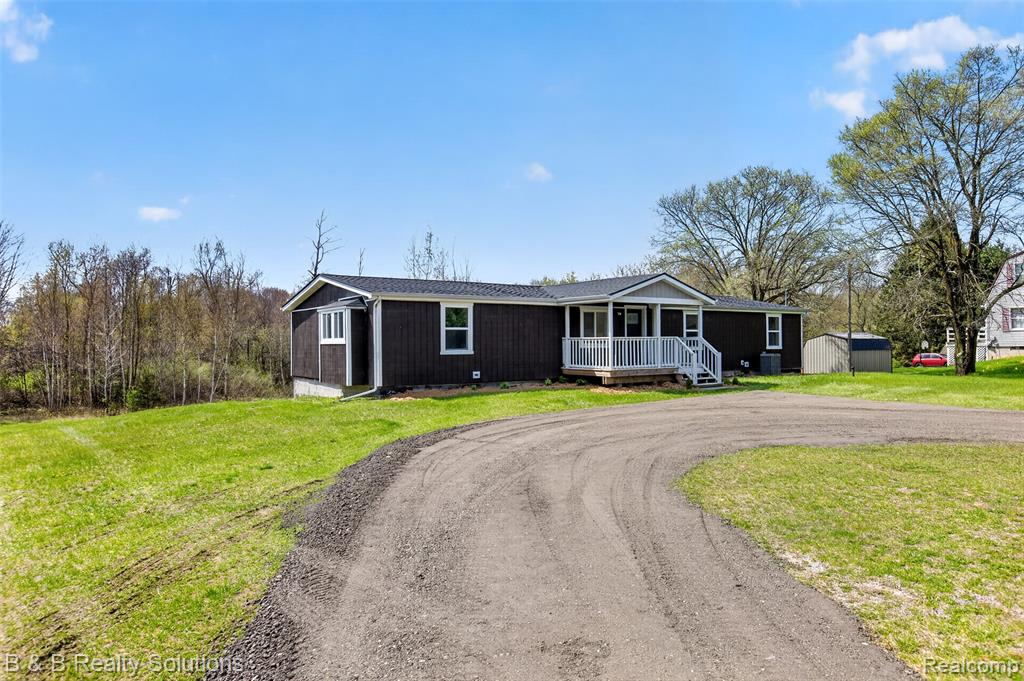 2468 Johnson Mill Road, North Branch, MI 48461 — front exterior