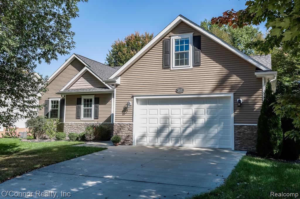 5878 S Bob White Drive, Kimball, MI — front exterior