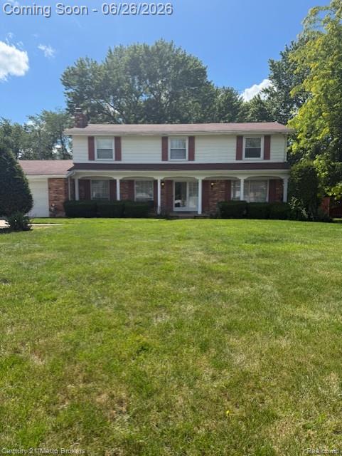 6096 Pebbleshire Drive, Grand Blanc, MI 48439 — front exterior