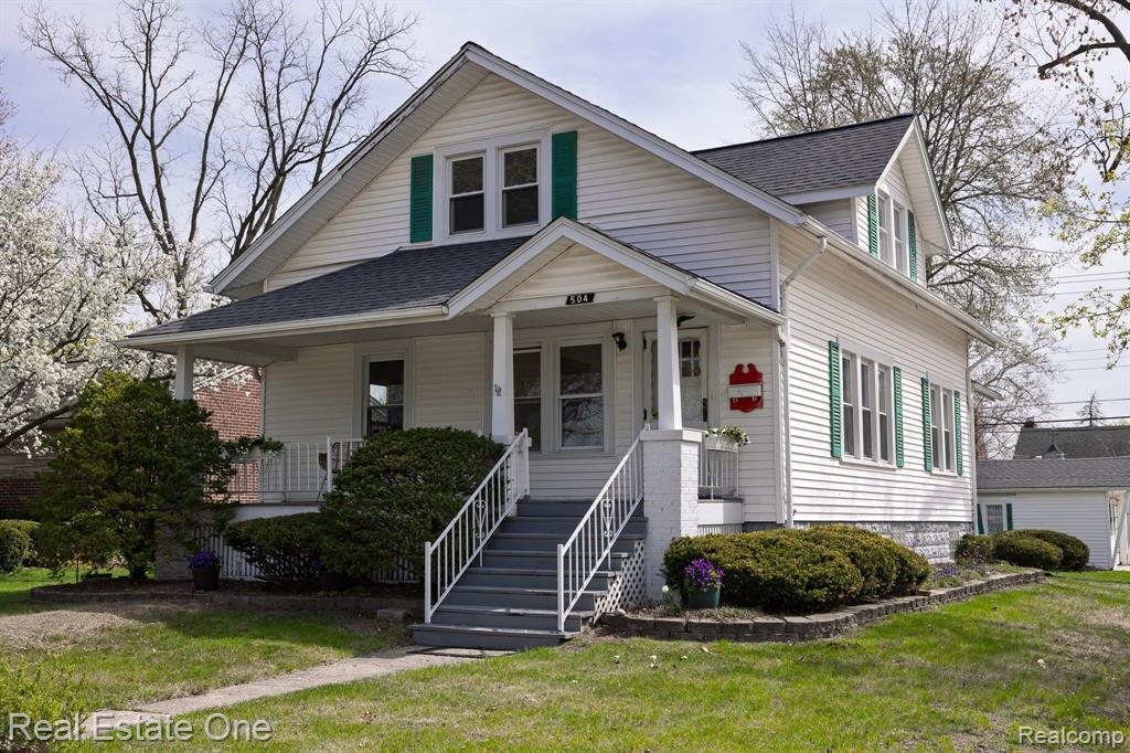 504 N GULLEY Road, Dearborn, MI 48128 — front exterior