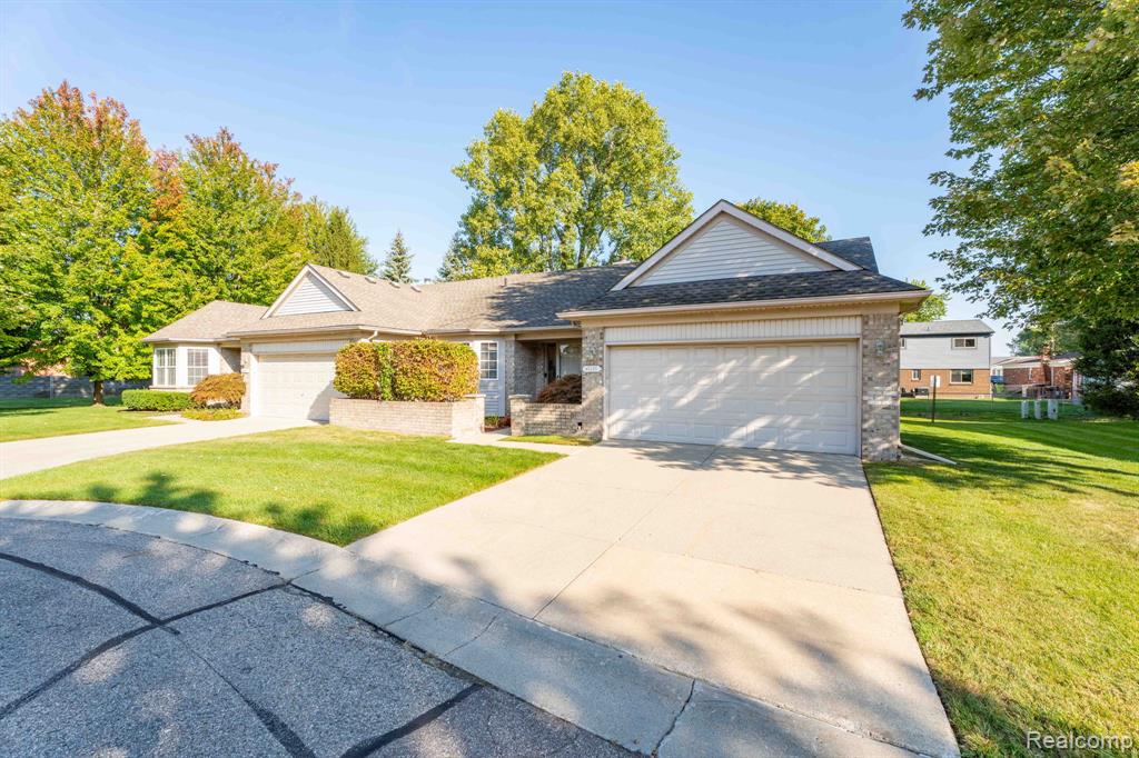 41225 Greenspire Drive, Clinton Twp, MI 48038 — front exterior
