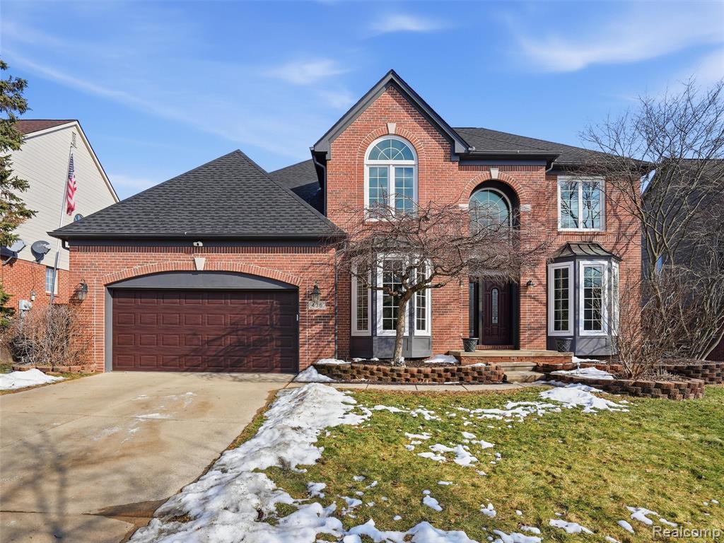 436 Wedington Court, Rochester, MI 48307 — front exterior