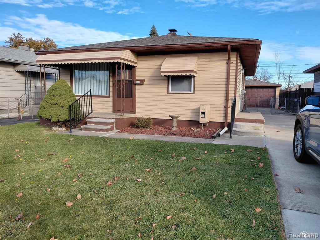 6849 Cornell Street, Taylor, MI — front exterior