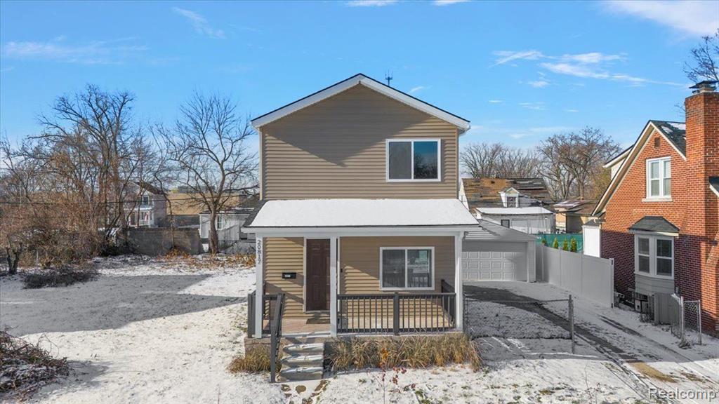 20817 Parkside Boulevard, Ferndale, MI 48220 — front exterior