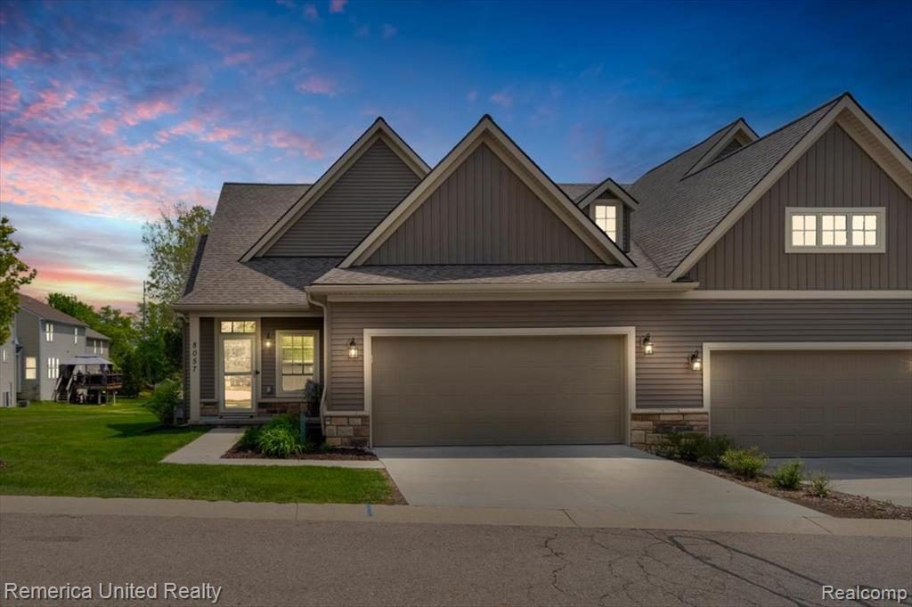 8057 Timber Trail, White Lake, MI — front exterior